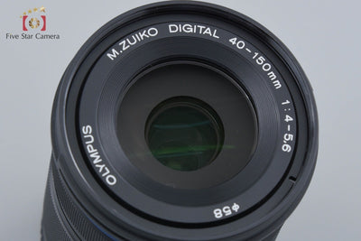 [Used] OLYMPUS M.ZUIKO DIGITAL ED 40-150mm f/4-5.6 R Black
