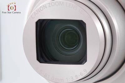 [Used] Canon PowerShot SX610 HS White Compact Digital Camera