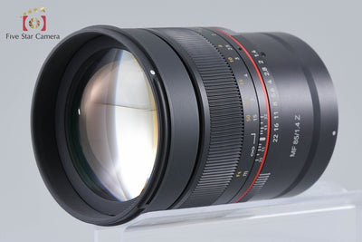 【中古】SAMYANG サムヤン MF 85mm f/1.4 Z ニコン Zマウント用