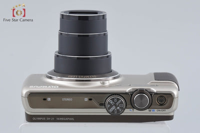[Used] OLYMPUS Olympus STYLUS SH-21 Gold Compact Digital Camera