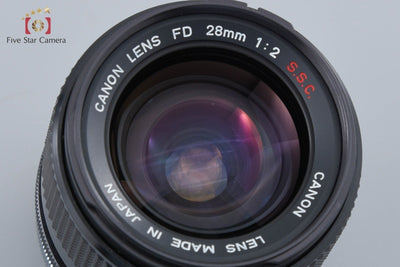 [Used] Canon FD 28mm f/2 S.S.C.