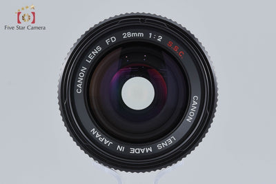 [Used] Canon FD 28mm f/2 S.S.C.