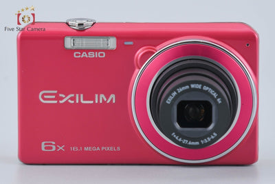 [Used] Casio EXILIM EX-ZS26 Red Compact Digital Camera with Original Box
