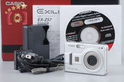 【中古】Casio カシオ EXILIM EX-Z57 シルバー コンパクトデジタルカメラ 元箱付き