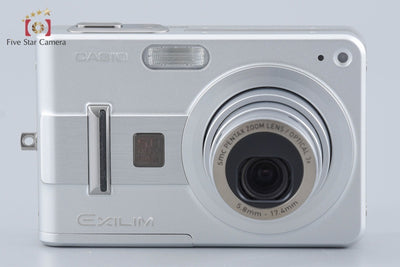 【中古】Casio カシオ EXILIM EX-Z57 シルバー コンパクトデジタルカメラ 元箱付き
