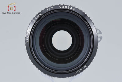 [Used] Nikon Ai NIKKOR 35mm f/2
