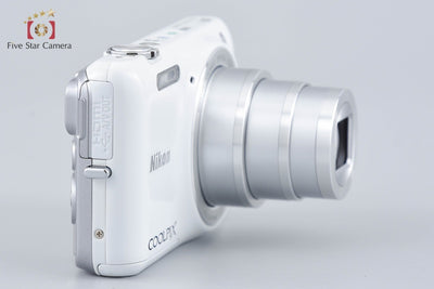 【中古】Nikon ニコン COOLPIX S6600 ナチュラルホワイト コンパクトデジタルカメラ 元箱付き
