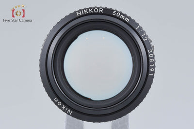 [Used] Nikon Nikkor Ai-S 50mm f/1.2