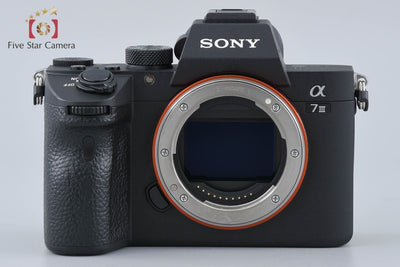 [Used] SONY Sony α7III ILCE-7M3 Mirrorless Interchangeable Lens Camera with Original Box