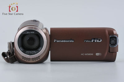 [Used] Panasonic HC-W580M Brown Video Camera