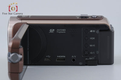[Used] Panasonic HC-W580M Brown Video Camera