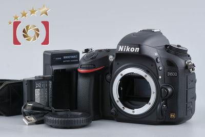 [Used] Nikon D600 Digital SLR Camera