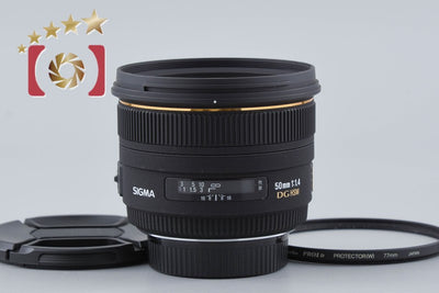 [Used] SIGMA 50mm f/1.4 EX DG HSM for Nikon