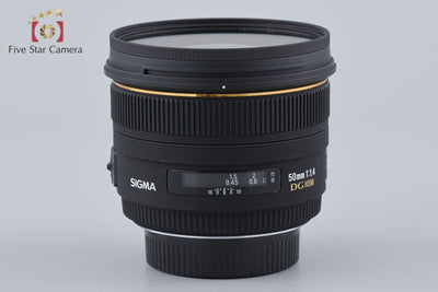 [Used] SIGMA 50mm f/1.4 EX DG HSM for Nikon
