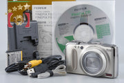 [Used] FUJIFILM FinePix F550EXR Champagne Gold Compact Digital Camera with Original Box