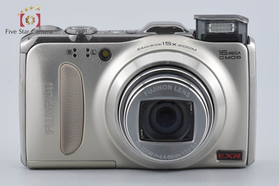 [Used] FUJIFILM FinePix F550EXR Champagne Gold Compact Digital Camera with Original Box