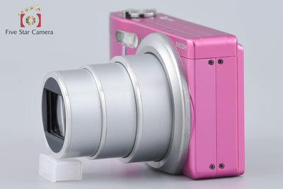 [Used] RICOH CX4 Purple Pink Compact Digital Camera, Low Shutter Count