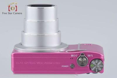 [Used] RICOH CX4 Purple Pink Compact Digital Camera, Low Shutter Count