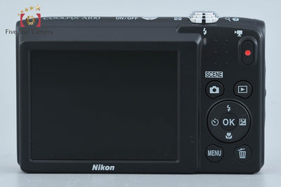 [Used] Nikon COOLPIX A100 Red Compact Digital Camera with Original Box