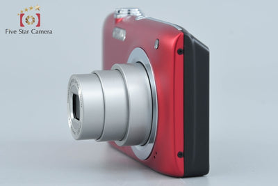 [Used] Nikon COOLPIX A100 Red Compact Digital Camera with Original Box