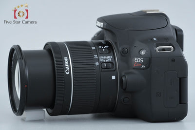 [Used] Canon EOS Kiss X9 + EF-S 18-55mm f/4-5.6 IS STM