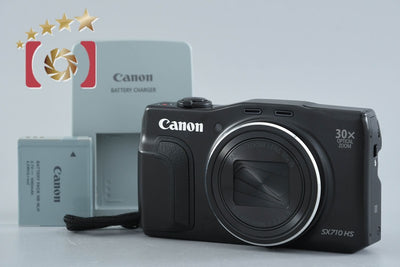 [Used] Canon PowerShot SX710 HS Black Compact Digital Camera