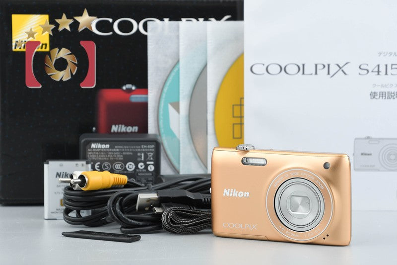 【中古】Nikon COOLPIX 中古】Nikon ニコン COOLPIX S4150 ブロンズ コンパクトデジタルカメラ