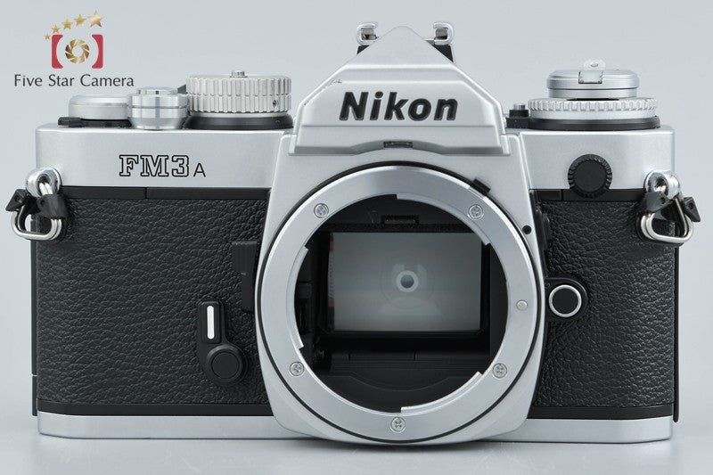 【極上品】ニコン NIKON FM3A シルバー 一眼レフフィルムカメラ Amazon | Nikon FM3A シルバー | 一眼レフカメラ 通販