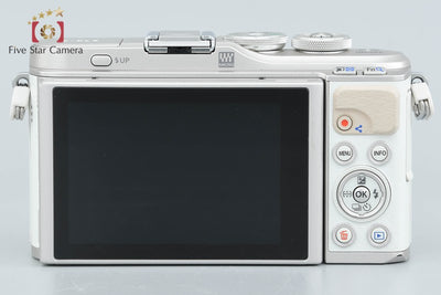 【中古】OLYMPUS オリンパス PEN E-PL9 ホワイト EZ ダブルズームキット
