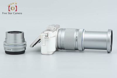 【中古】OLYMPUS オリンパス PEN E-PL9 ホワイト EZ ダブルズームキット
