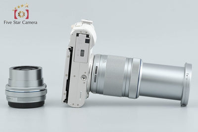 【中古】OLYMPUS オリンパス PEN E-PL9 ホワイト EZ ダブルズームキット