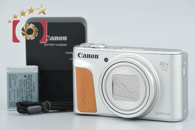 [Used] Canon PowerShot SX740 HS Silver Compact Digital Camera