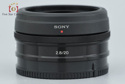 [Used] Sony E 20mm f/2.8 SEL20F28
