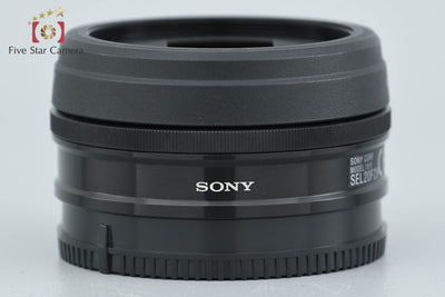 [Used] Sony E 20mm f/2.8 SEL20F28