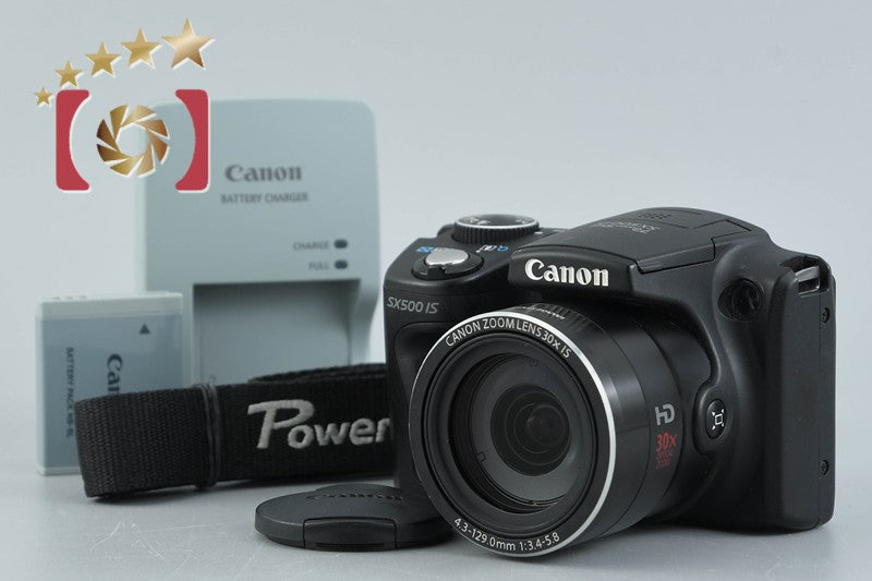 [Used] Canon PowerShot SX500 IS Compact Digital Camera