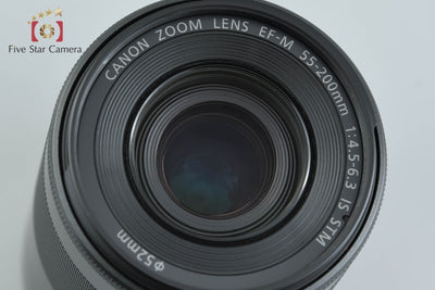 [Used] Canon EF-M 55-200mm f/4.5-6.3 IS STM Black