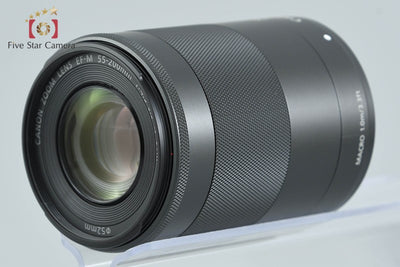 [Used] Canon EF-M 55-200mm f/4.5-6.3 IS STM Black