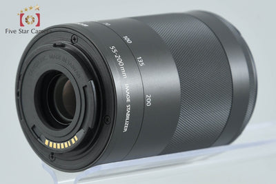 [Used] Canon EF-M 55-200mm f/4.5-6.3 IS STM Black