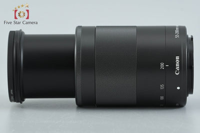 [Used] Canon EF-M 55-200mm f/4.5-6.3 IS STM Black