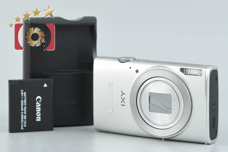 【中古】Canon キヤノン IXY 170 シルバー コンパクトデジタルカメラ
