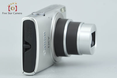 【中古】Canon キヤノン IXY 170 シルバー コンパクトデジタルカメラ