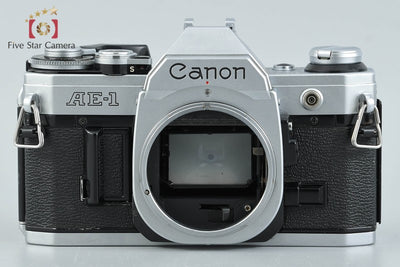 [Used] Canon AE-1 Silver Film SLR Camera