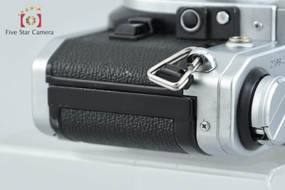 [Used] Canon AE-1 Silver Film SLR Camera