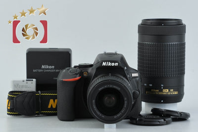 [Used] Nikon D5600 Double Zoom Kit, Low Shutter Count
