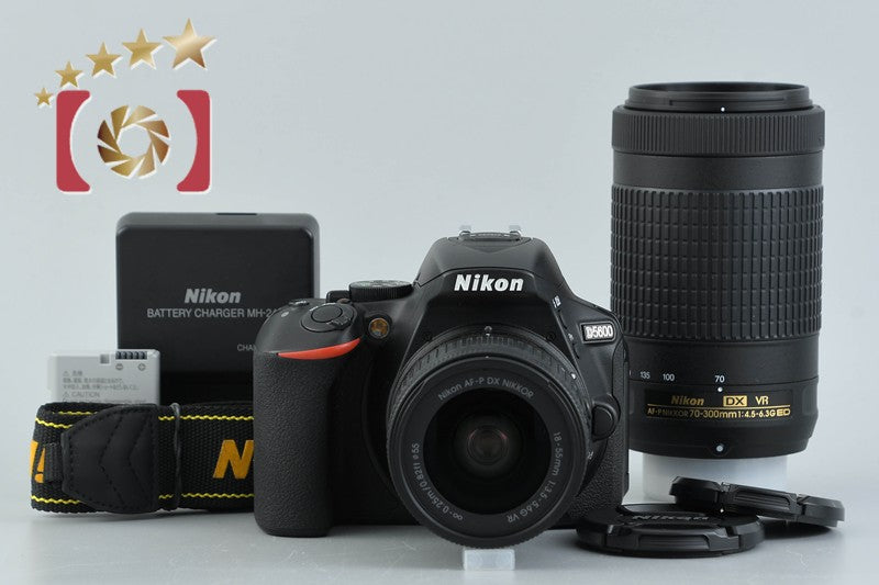 [Used] Nikon D5600 Double Zoom Kit, Low Shutter Count