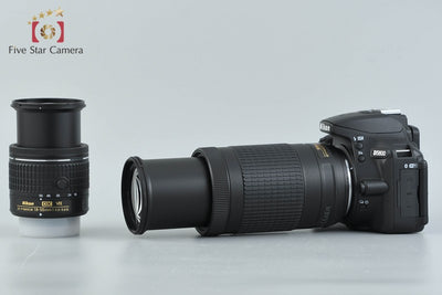 [Used] Nikon D5600 Double Zoom Kit, Low Shutter Count