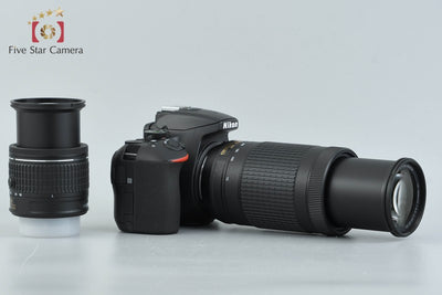 [Used] Nikon D5600 Double Zoom Kit, Low Shutter Count