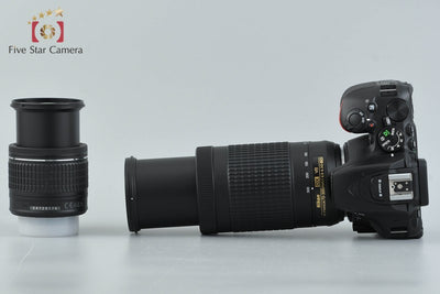 [Used] Nikon D5600 Double Zoom Kit, Low Shutter Count