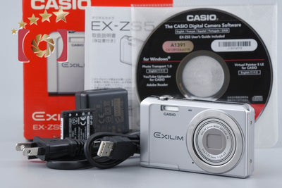 [Used] CASIO Casio EXILIM EX-ZS5 Silver Compact Digital Camera with Original Box