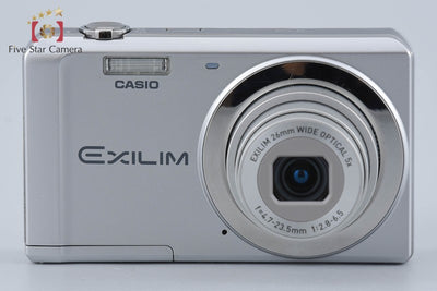 [Used] CASIO Casio EXILIM EX-ZS5 Silver Compact Digital Camera with Original Box